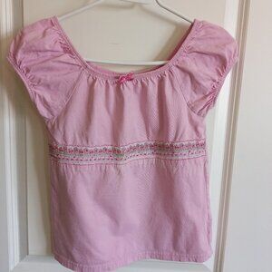 Girls Kayci Short Sleeve Shirt Size XL